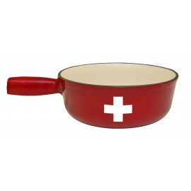 Swiss Crosse Fondue Pot