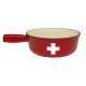 Swiss Crosse Fondue Pot