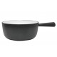 Black Mat Fondue Pot