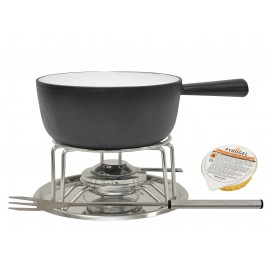 Fondue Set "Modern" Black