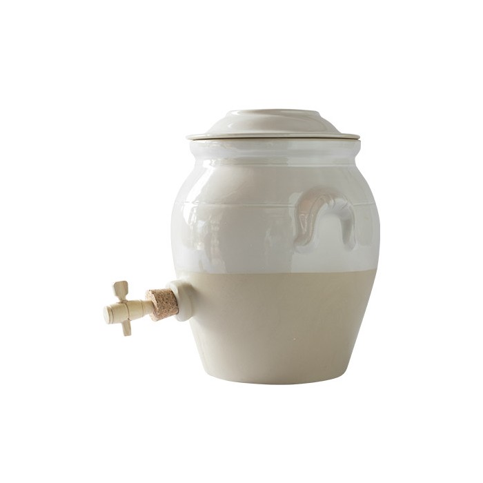 Vinegar pot white 4.7 l