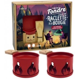 Raclette à la bougie "Feu de Bois"