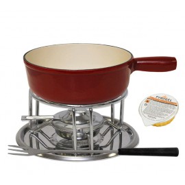 Fondue Set "Modern" Red 21cm