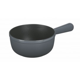 Caquelon Fondue Chef Anthracite