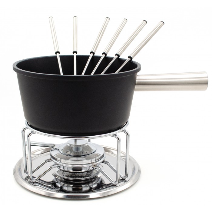 Fondue-Set "Modern" Schwarz